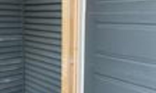 Painting Prep On Garage Trim