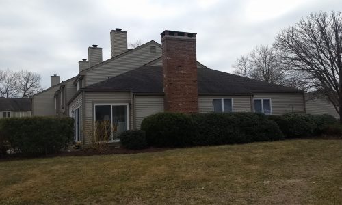Chimney Before Repainting