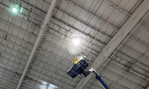 BYK Warehouse During Project