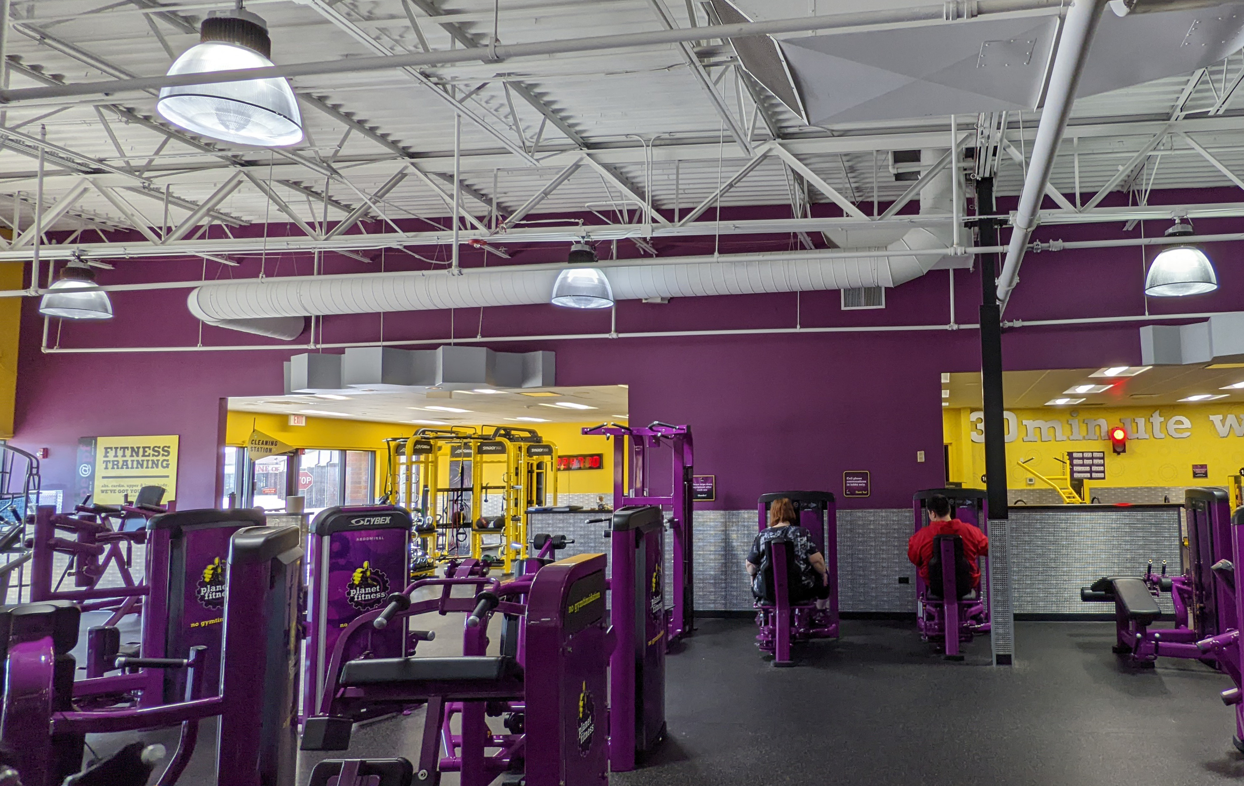 Planet Fitness Repaint in Naperville Before