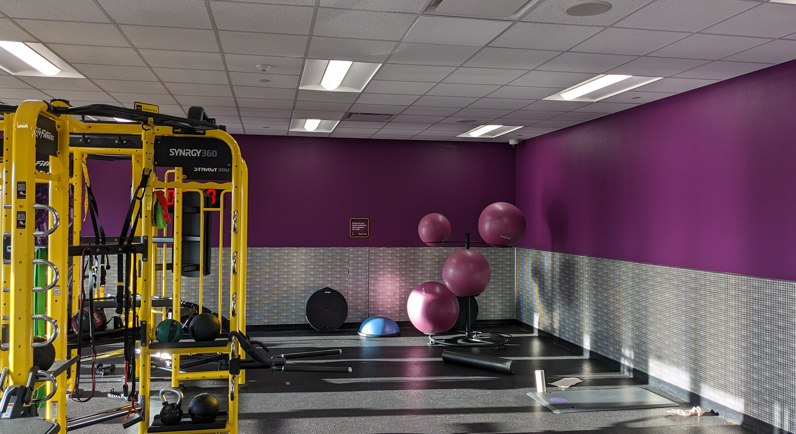 Planet Fitness Repaint in Naperville After