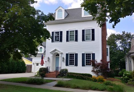 Colonial Style Exterior in Plainfield, IL