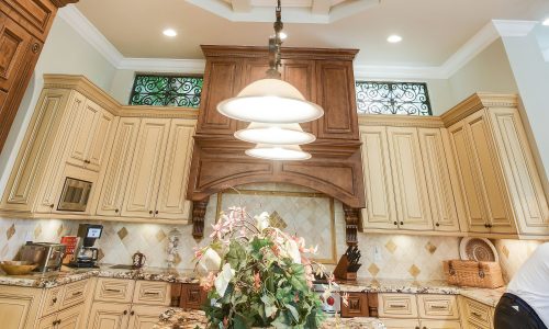Crown Molding and Ornate Cabinets