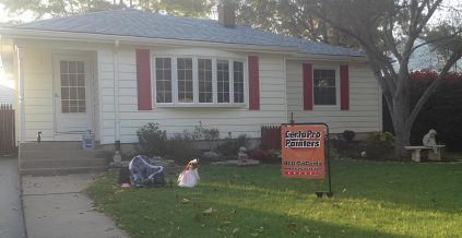 Aluminum Siding Exterior Repaint in Lockport, IL ...