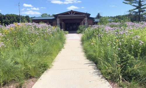 Meadowhawk Lodge Entrance After CertaPro Painters of Oswego