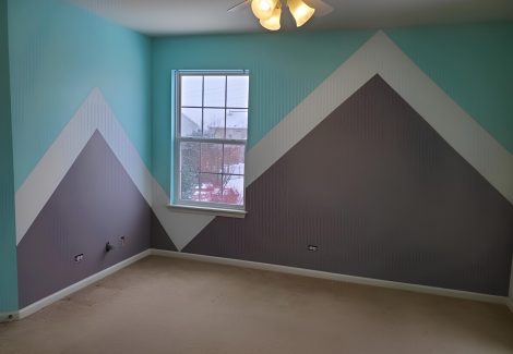 Decorative Mountain Stripes