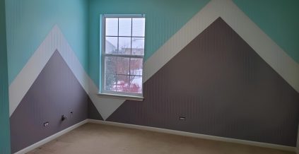 Decorative Mountain Stripes