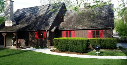 Red and Black Exterior in Naperville
