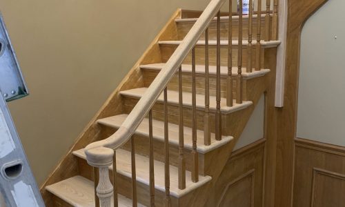 Staircase Trim In Progress