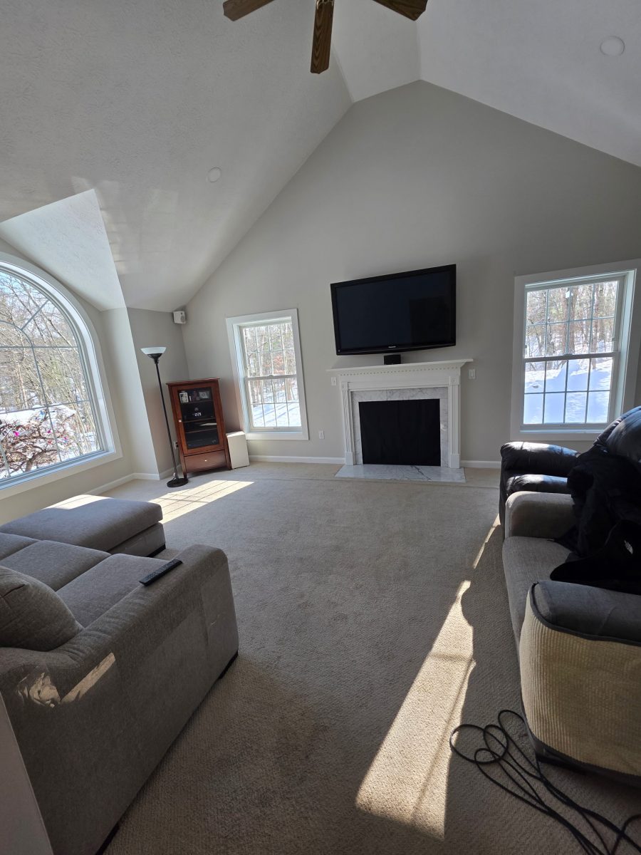 living room interior painting in hudson, nh Preview Image 7