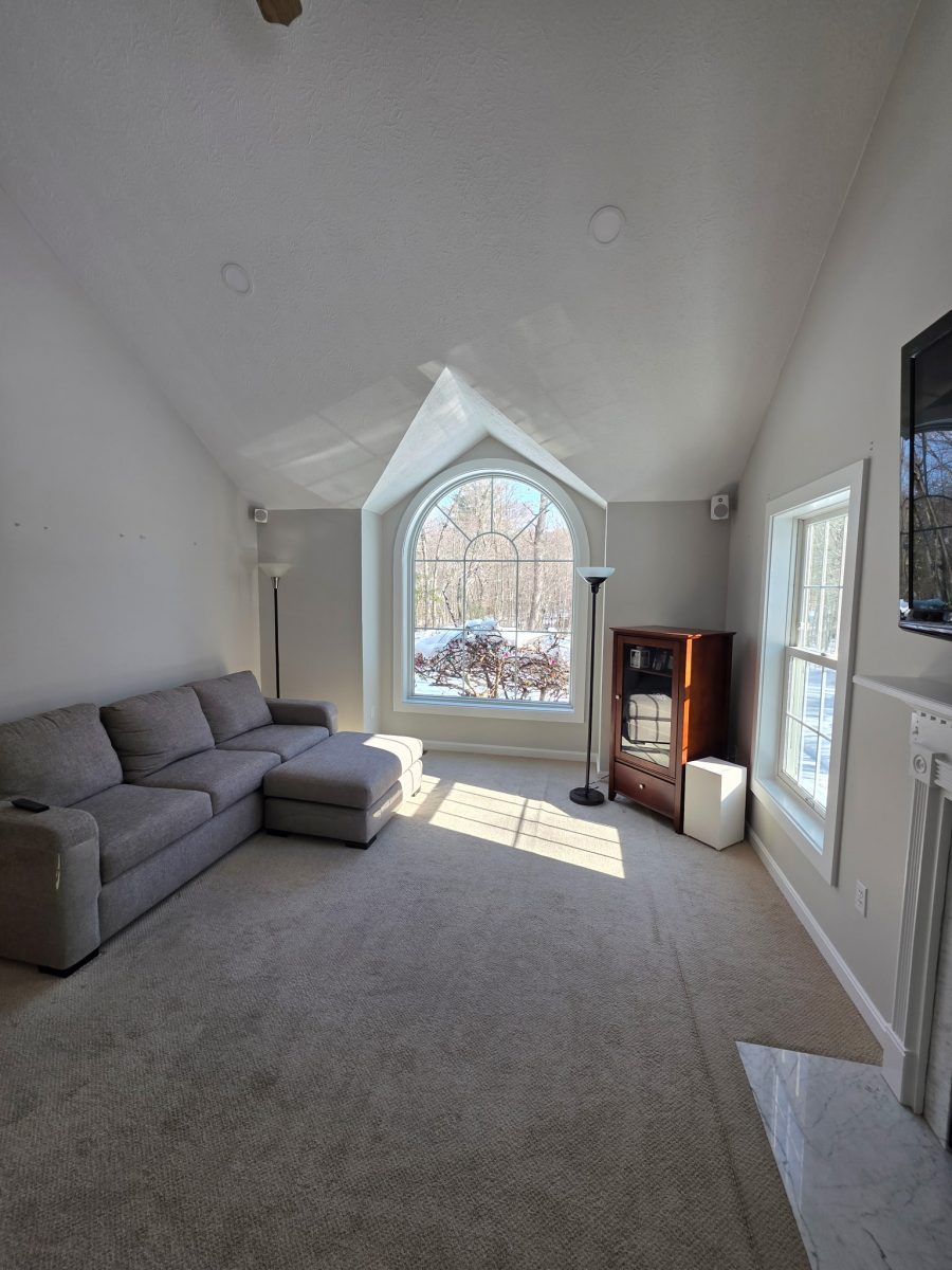 family room interior painting in hudson, nh Preview Image 6