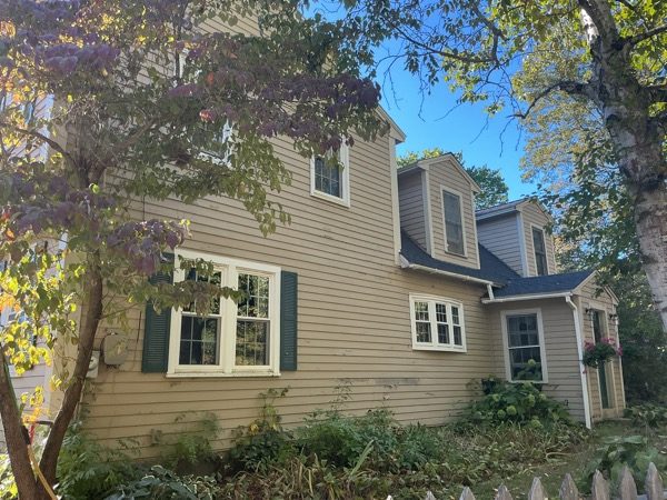Side of Home in Hollis, NH before painting Preview Image 7