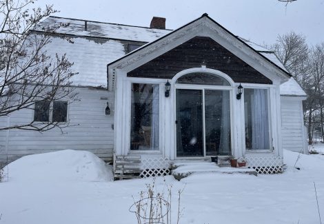 Before Professional exterior painting New Lond, NH