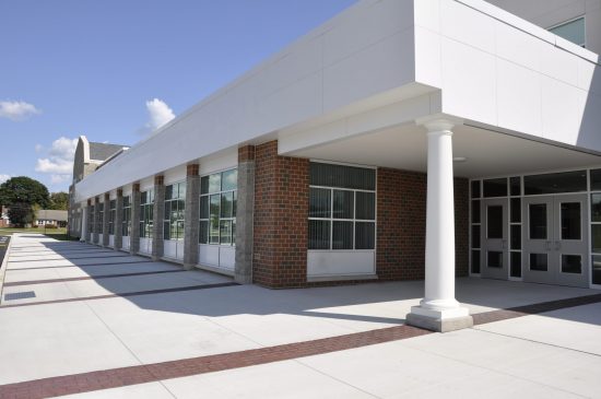 School Exterior Painting New England