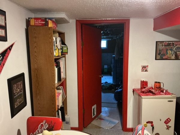 Before Professional Interior Painting Red & White Preview Image 6