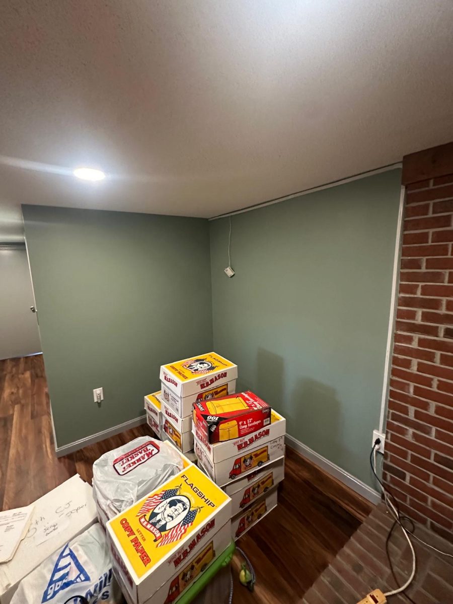 Professional Interior Painting Light Green Color in Milford, NH Preview Image 4