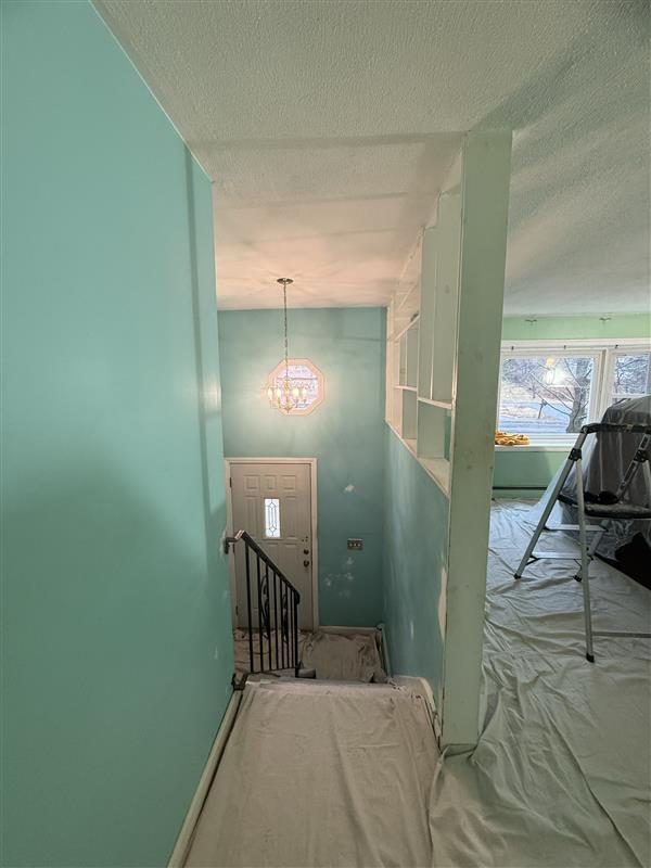 Before Stairwell Painting Merrimack, NH Preview Image 2