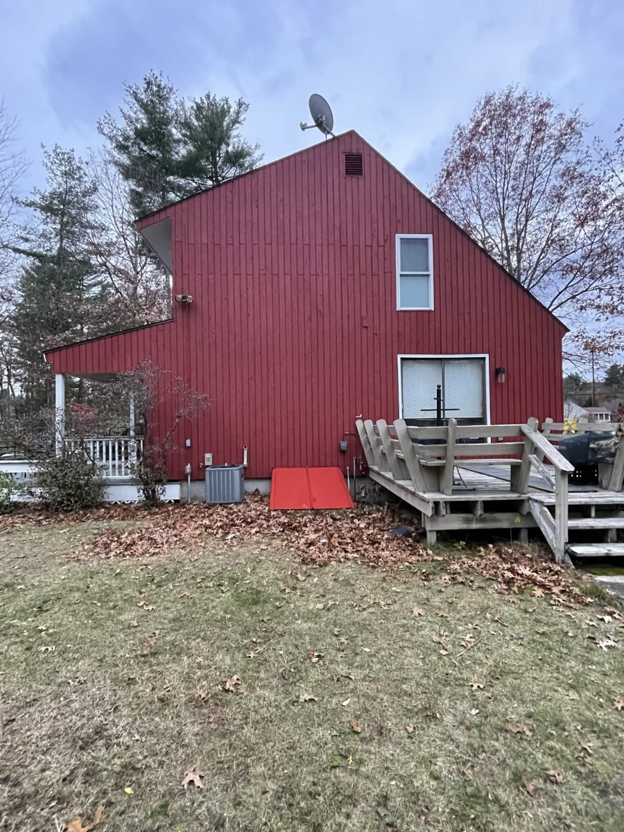 Professionally painted red exterior Hudson, NH Preview Image 4