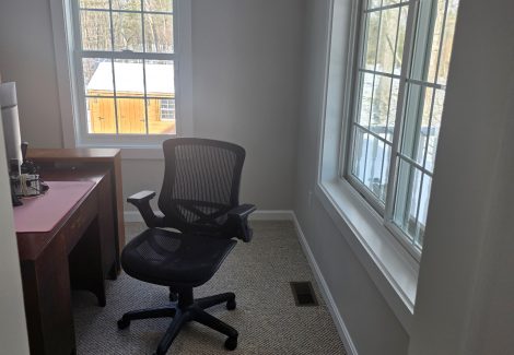 home office interior painting