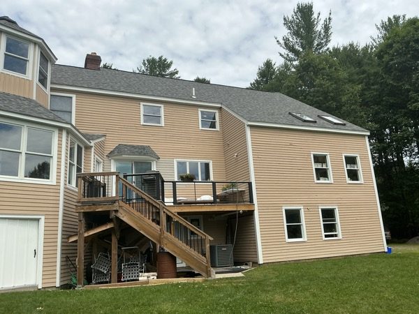 back of home before exterior house painting Preview Image 11