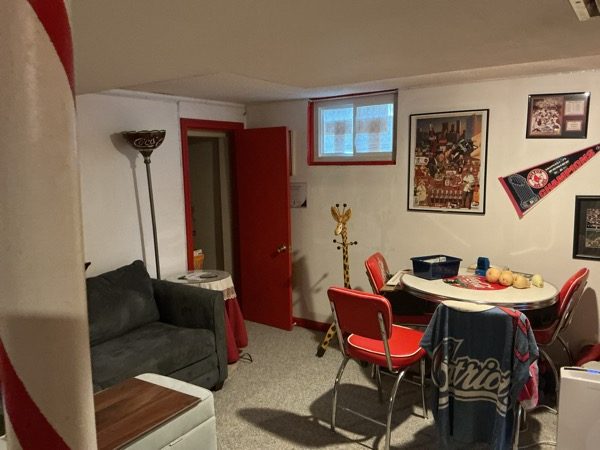 Red & White Interior Before Painting Preview Image 7