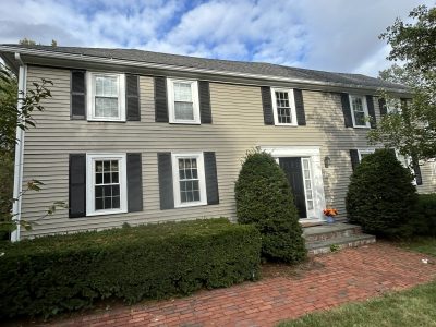 Westford, MA Exterior Painted Tan House
