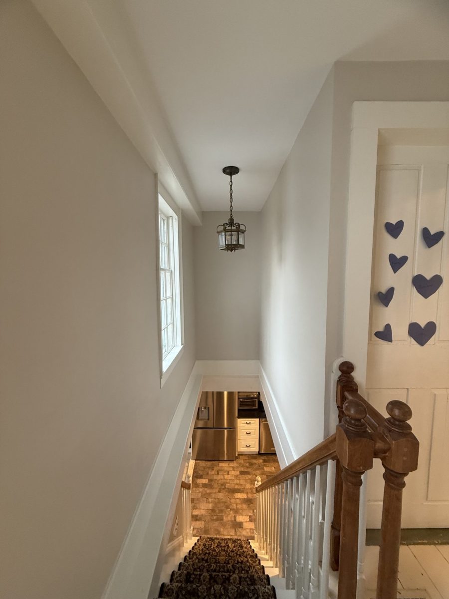 Stairwell After Wallpaper removal and Painting Preview Image 1