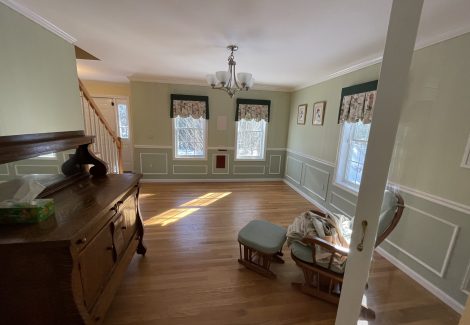 Before Professional Dining Room Painting