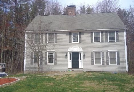 Before House Painting Amherst, MA