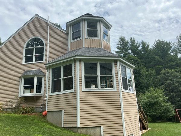 side of home before exterior house painting Preview Image 9