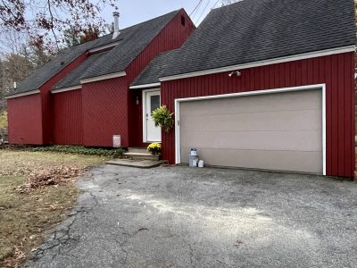 Hudson, NH Red Exterior House Painting