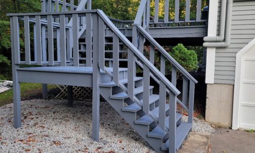 Exterior Stair Painting