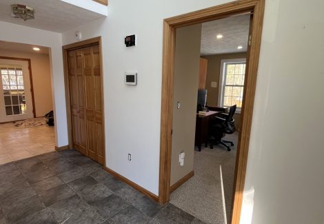 before foyer interior painting