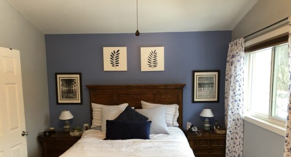 Hudson NH Master Bedroom interior painting