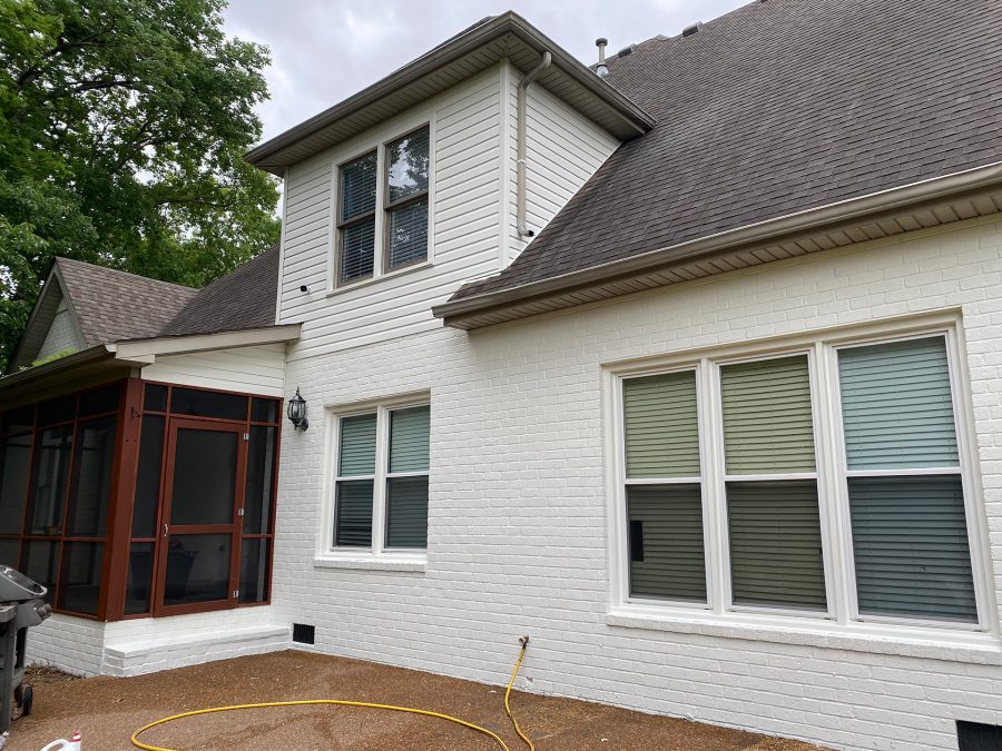 Rear view of brick home Preview Image 6