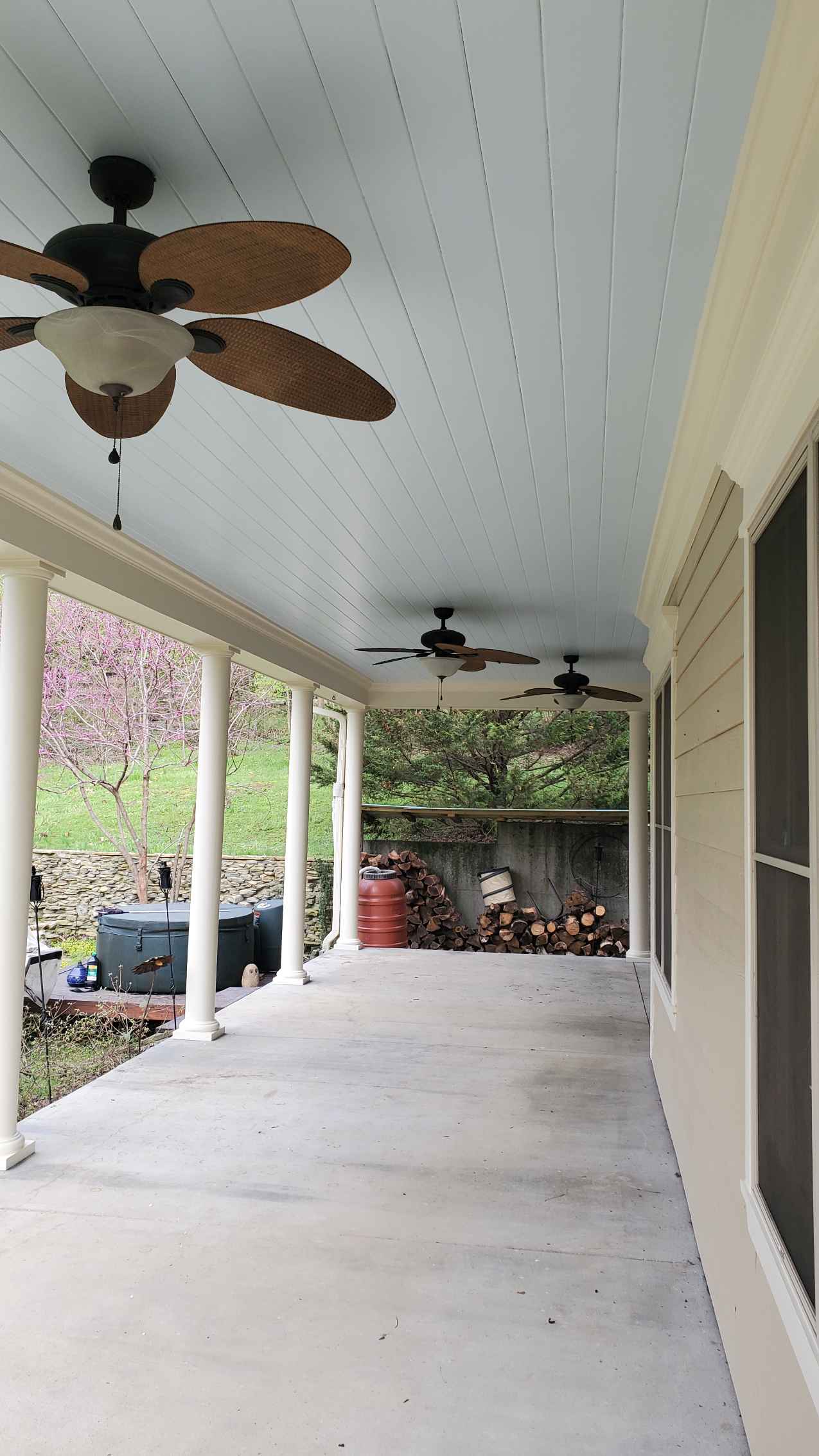 Porch Ceiling Painting