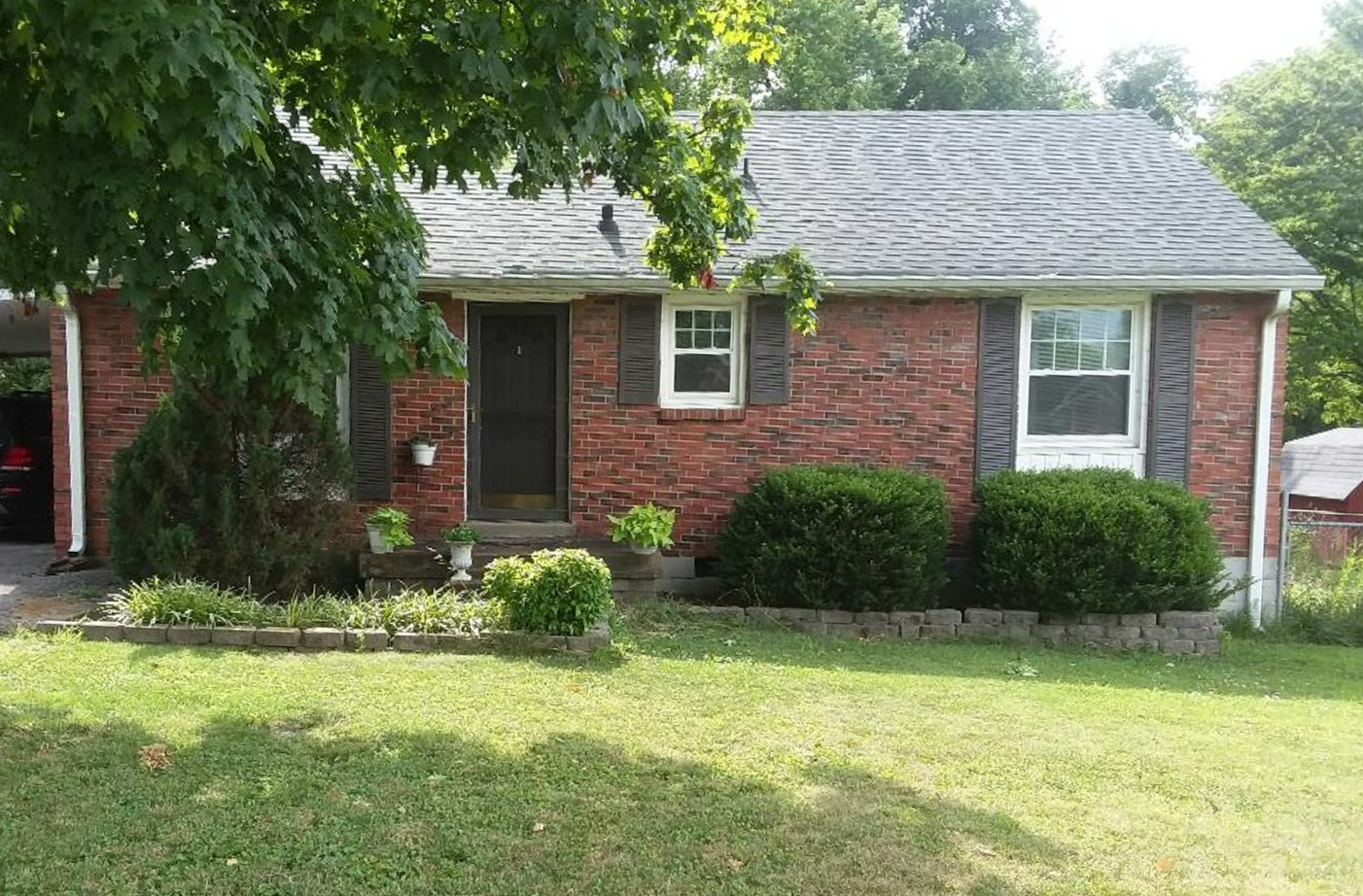 Brick Home – Before & After Before
