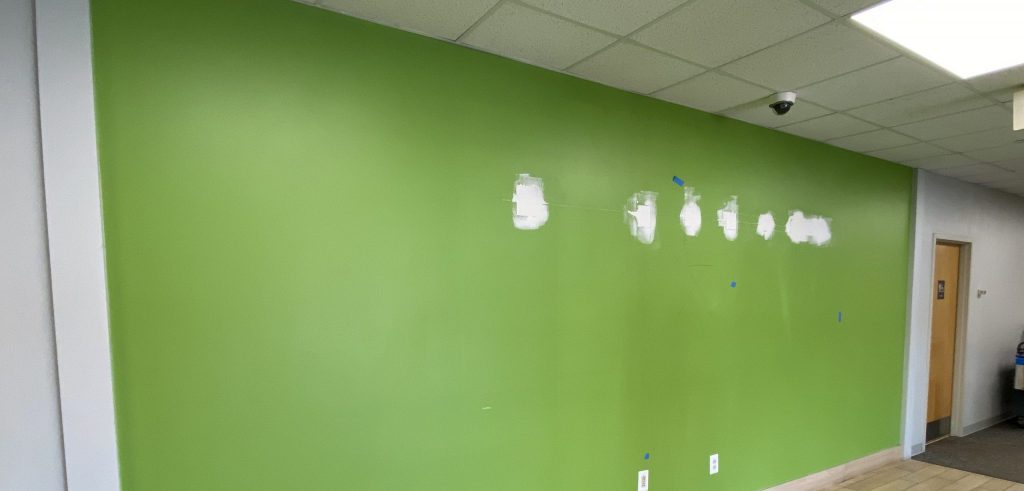 Commercial Interior Painting Before