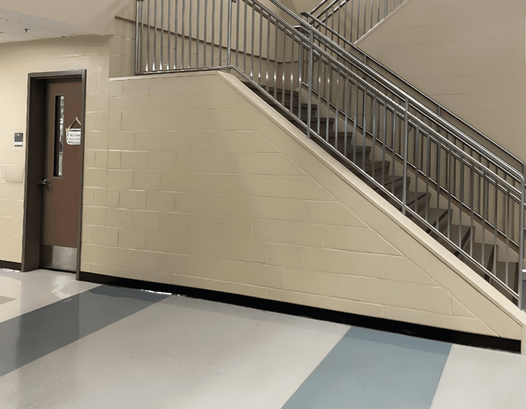 School Interior Repaint in Thompsons Station, TN Before
