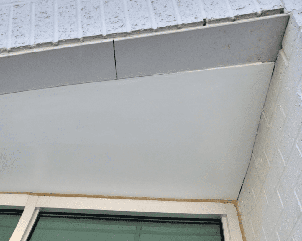 Exterior Drywall Repair for Car Dealership After