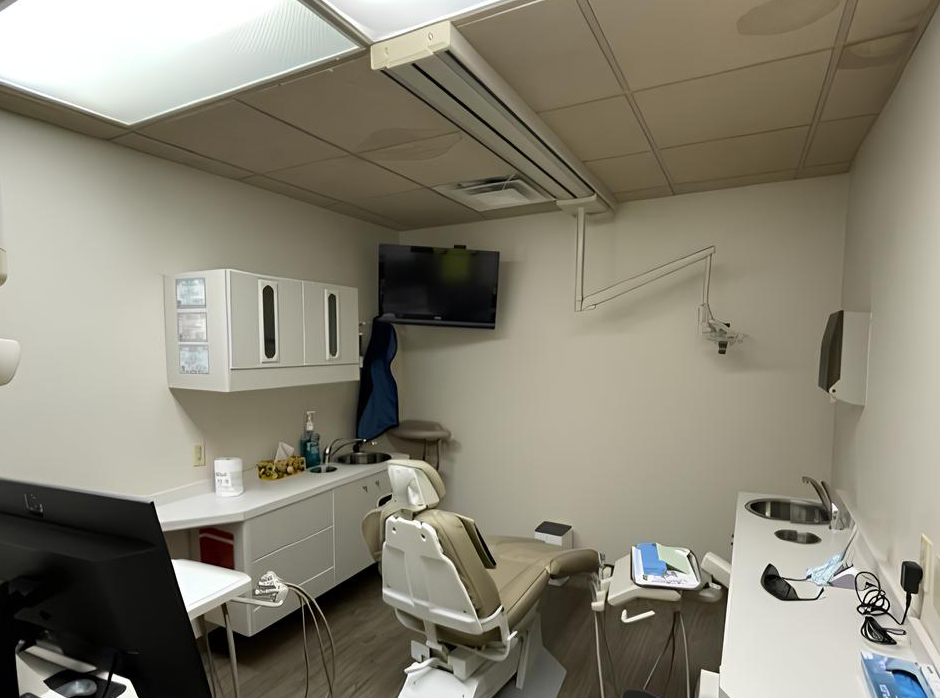 Dental Exam Room Repaint After