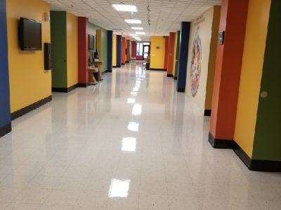 commercial painting - youth center