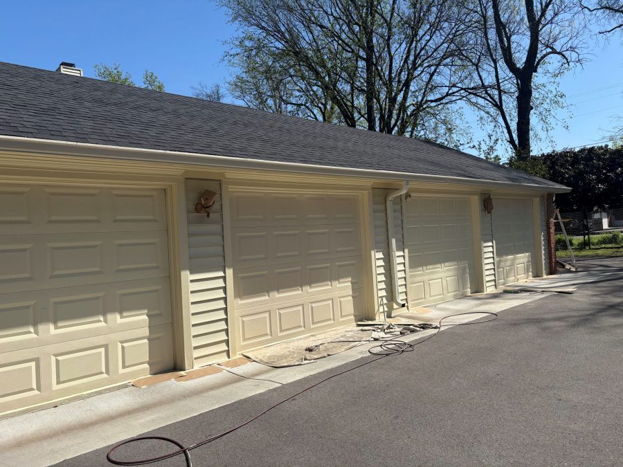 row of painted garages Preview Image 1