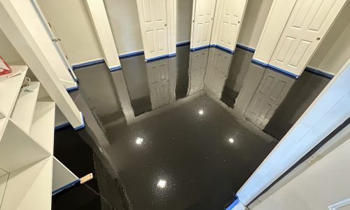 Coated Epoxy Floor