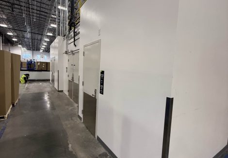 Amazon Facility Shipping Area Repaint
