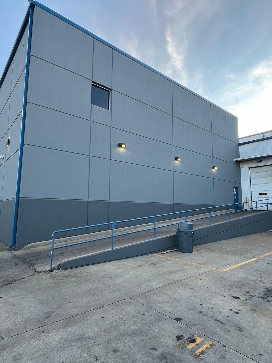 painted exterior of cold storage facility Preview Image 4