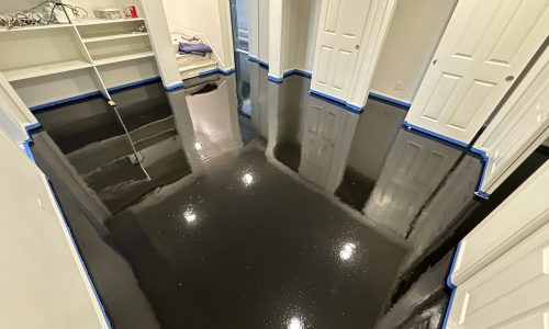 Coated Epoxy Floor