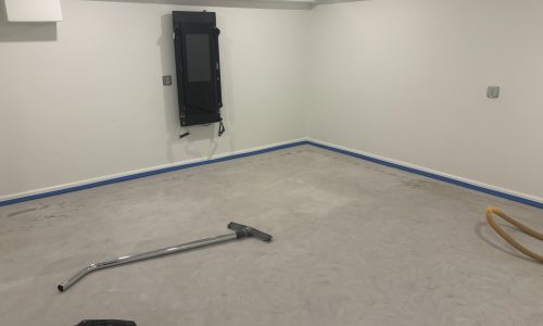 Prepped Concrete Floor