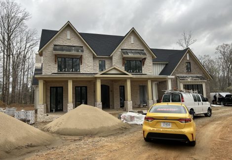 exterior front of house