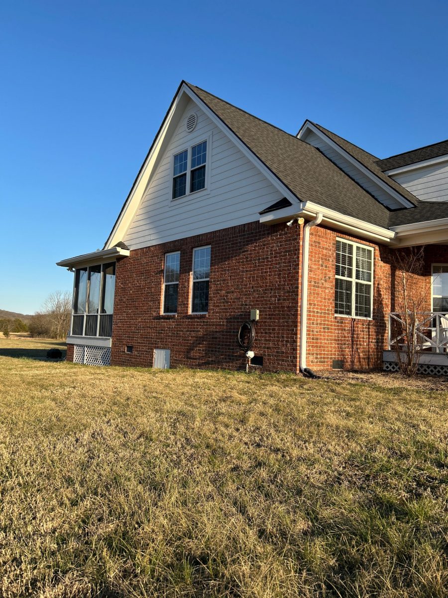exterior of brick and painted siding house Preview Image 3